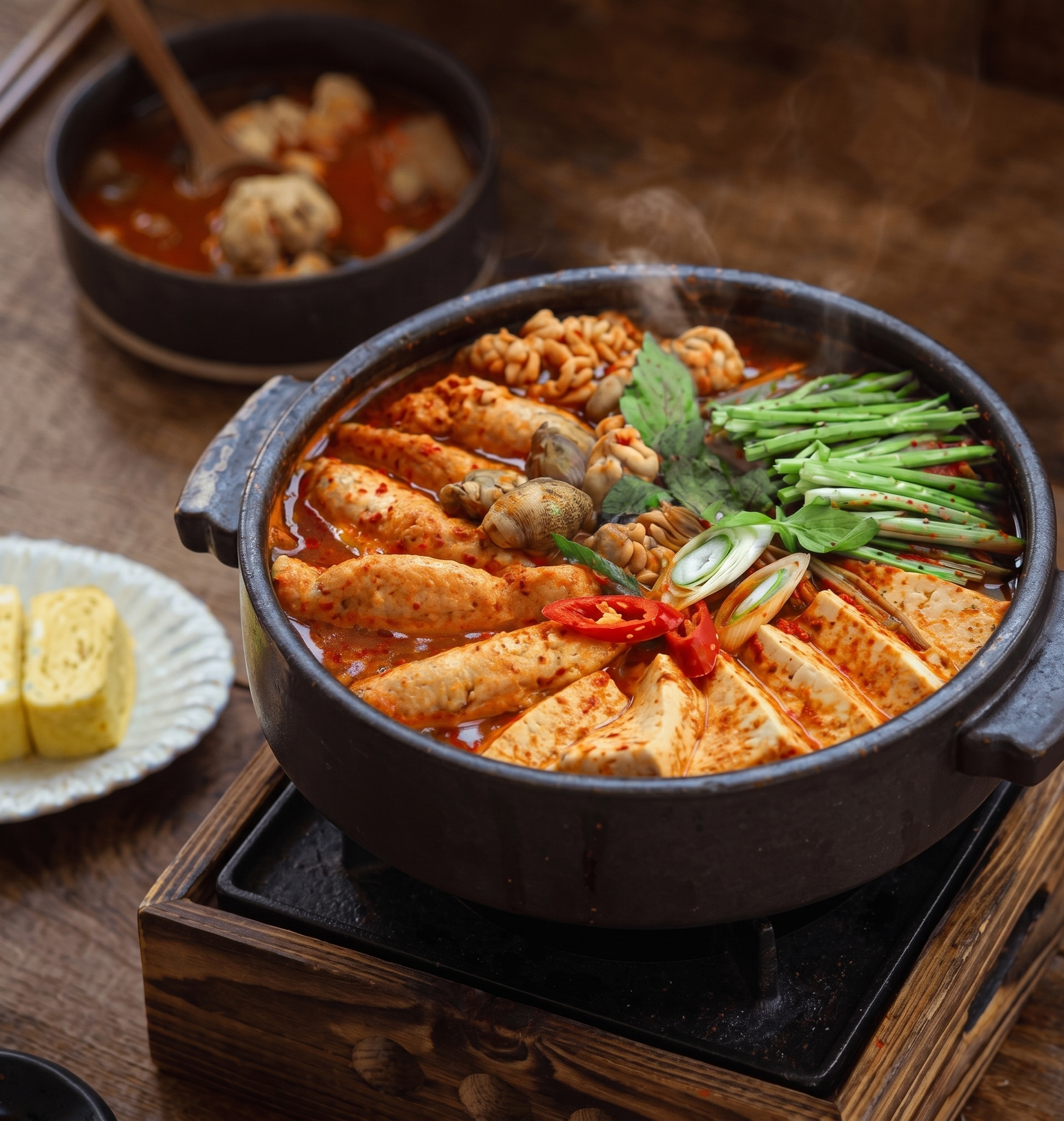 Spicy Fish Roe Stew